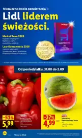 Lidl gazetka Strona 34: Polska papryka czerwona, luzem €5,99, Polski arbuz drobnopestkowy, luzem €4,99