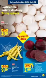 Lidl gazetka Strona 35: Buraki gotowane €2,99, Polskie pieczarki €4,99