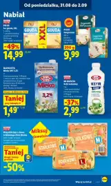 Lidl gazetka Strona 53: MLEKOVITA Kefir naturalny €2,99, Jaja Ściółkowe Złota Nioska