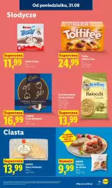 Lidl gazetka Strona 75: E.WEDEL Torcik Wedlowski €16,99, BRZEŚĆ Korpusy do eklerów €9,99