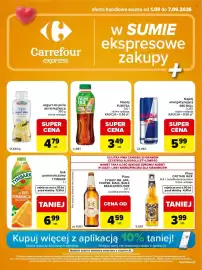 Carrefour Express gazetka tydzień 36 Strona 1: Napój FUZETEA €3,49