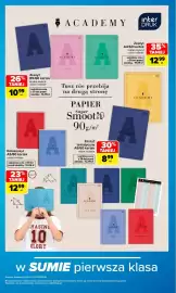 Carrefour gazetka Strona 11: Kołozeszyt ACADEMY €16,99, ACADEMY €12,99