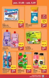 ALDI gazetka tydzień 36 Strona 17: ALL SEASONS Mus jabłkowy €8,99, Owolovo Jelly €3,49