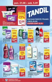 ALDI gazetka tydzień 36 Strona 22: TANDiL Kapsułki do prania tkanin kolorowych/białych/ciemnych €12,99