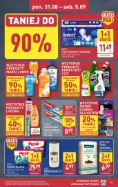 ALDI gazetka tydzień 36 Strona 23: Papier toaletowy 3-warstwowy €11,49, GARDENLINE Ziemia uniwersalna kwiatowo-warzywna €6,99