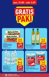 ALDI gazetka tydzień 36 Strona 24: Oliwa z oliwek virgin Bellasan €29,99, Ręcznik papierowy GIGA ROLKA €14,99