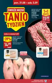 ALDI gazetka tydzień 36 Strona 7: Filety z piersi kurczak €14,99