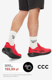 CCC gazetka tydzień 36 Strona 10: Buty sportowe Reebok Split Flex €195,99
