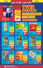 ALDI gazetka tydzień 36 Strona 4: Orzechy nerkowca XXL Trader Joe's €27,99
