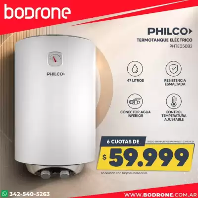 Bodrone Hogar (válido hasta 5-09)