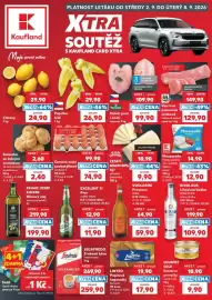 Kaufland leták týden 36 Strana 1: Čerstvá vejce podestýlková €74,90, Segafredo zrnková káva intermezzo €259,90