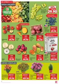 Kaufland leták týden 36 Strana 18: Jablková Crimson Snow €36,90, Nashi €19,90