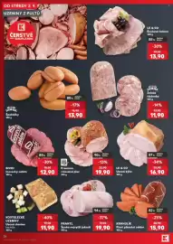 Kaufland leták týden 36 Strana 26: Le & Co Uzená kýtka €16,90, Jarmark špekáčky €13,90