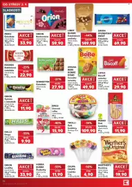 Kaufland leták týden 36 Strana 34: Werther's Bonbóny €19,90, Pedro želé bonbóny různé druhy €11,90