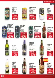 Kaufland leták týden 36 Strana 37: Lobkowicz nealkoholické pivo světlé €12,90, Braník pivo světlé výčepní €9,90