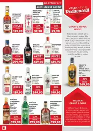 Kaufland leták týden 36 Strana 39: Hlibný dar vodka €189,90, Heffron €299,90