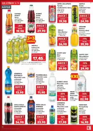 Kaufland leták týden 36 Strana 40: Dobrá voda €11,90, Aqua anna kojenecká voda €22,90