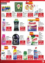 Kaufland leták týden 36 Strana 42: Perwoll prací gel €269,90, Savo prací gel/prášek €339,90