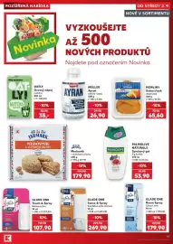 Kaufland leták týden 36 Strana 45: Jarmark medovník s vlašskými ořechy €179,90, Müller Ayran €26,90