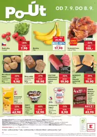 Kaufland leták týden 36 Strana 48: K Classic Emmental přírodní sýr bloček €62,90, Meruňková kapsa €9,90