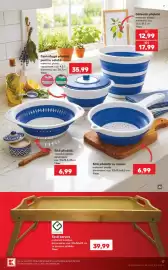 Catalog Kaufland săptămâna 36 Pagină 17: Gründero Tavă servire €39,99, Găleată pliabilă €12,99