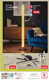 Catalog Kaufland săptămâna 36 Pagină 36: Bandă LED €39,99, Livarno lampă verticală cu LED €119,00