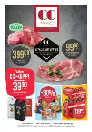 CC Mat uke 36 Side 1: Coca-Cola Zero €119,00, Evergood kaffe €39,90
