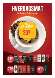 CC Mat uke 36 Side 3: Evergood kaffe €39,90, Evergood kaffekapsler €39,90