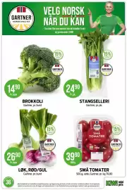 Kiwi kundeavis uke 36 Side 2: LØK, RØD/GUL €26,90, SMÅ TOMATER €39,90