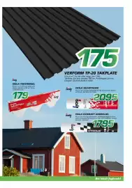 Coop Byggmix kundeavis Side 7: Isola Takshingel €179,00, Isola selvbygger €2.095,00