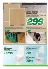 Coop Byggmix kundeavis Side 8: Porsgrund Pro gulvtoalett €3.295,00, Pergo smart+ underlay 3 mm gulvunderlag €625,00