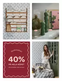 Hemtex reklamblad Sida 3: Rose tallrik €120,00, Acacia small skärbräda €240,00