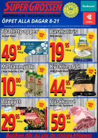 Supergrossen reklamblad vecka 36 Sida 1