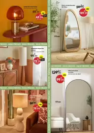 Catalogue Maxi Bazar page 10: Alice Miroir arche €99,99, Sergio lampadaire bois €79,99