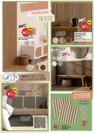 Catalogue Maxi Bazar page 11: Beny panneaux de soubassement €29,99, Colva Panneau mural décoratif €19,99