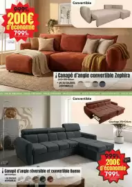 Catalogue Maxi Bazar page 7: Zephira Canapé d'angle convertible €799,99