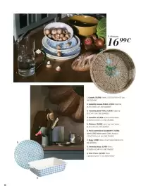 Catalogue Maisons du Monde page 10: Mug €6,99, Saladier €24,99