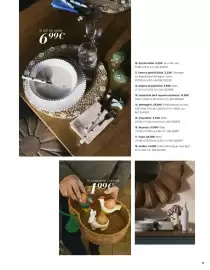 Catalogue Maisons du Monde page 11: Coquetier canard €4,99, Set de table €6,99