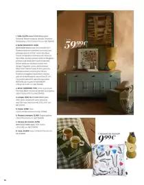 Catalogue Maisons du Monde page 16: Buffet beaumon €549,00, Toile €59,99