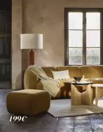 Catalogue Maisons du Monde page 36: Pouf asma €199,00, Accoudoir gauche asma €499,00