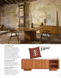 Catalogue Maisons du Monde page 41: Buffet posadas €699,00, Meuble tv posadas €599,00