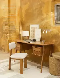 Catalogue Maisons du Monde page 46: Bureau janeiro €579,00, Chaise à dîner maslow €199,00