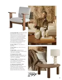 Catalogue Maisons du Monde page 53: Table basse sacramento €299,00, Lampe €79,99