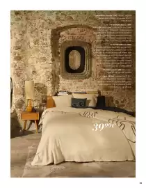 Catalogue Maisons du Monde page 55: Plaid €39,99, Maisons du monde lit portobello €599,00
