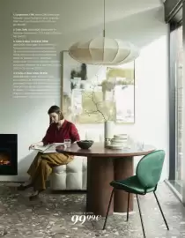 Catalogue Maisons du Monde page 74: Chaise à dîner luna €99,99, Toile €169,00