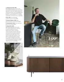 Catalogue Maisons du Monde page 77: Buffet spiga €999,00, Chaise de bar luna €109,00