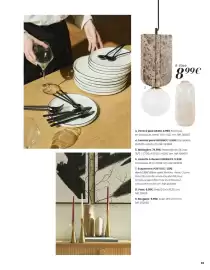 Catalogue Maisons du Monde page 85: Suspension portello €129,00, Vase €8,99