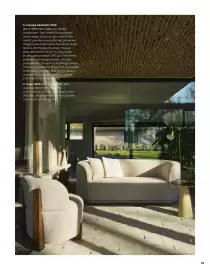 Catalogue Maisons du Monde page 89: Canapé gaspard €999,00, Tapis €349,00