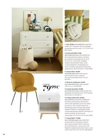 Catalogue Maisons du Monde page 92: Coussin bouclette €29,99, Chevet sweet €79,99