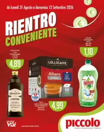 Volantino Supermercati Piccolo Pagina 1